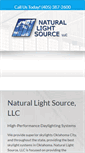 Mobile Screenshot of naturallightsource.com